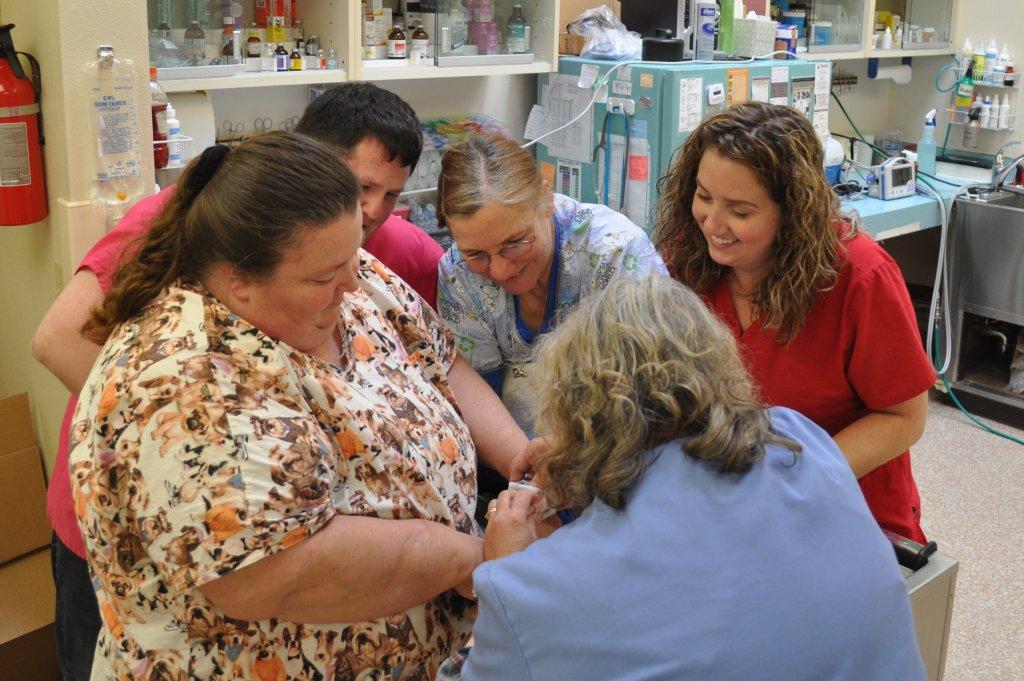 our support staff provide compassionate care for all of our patients